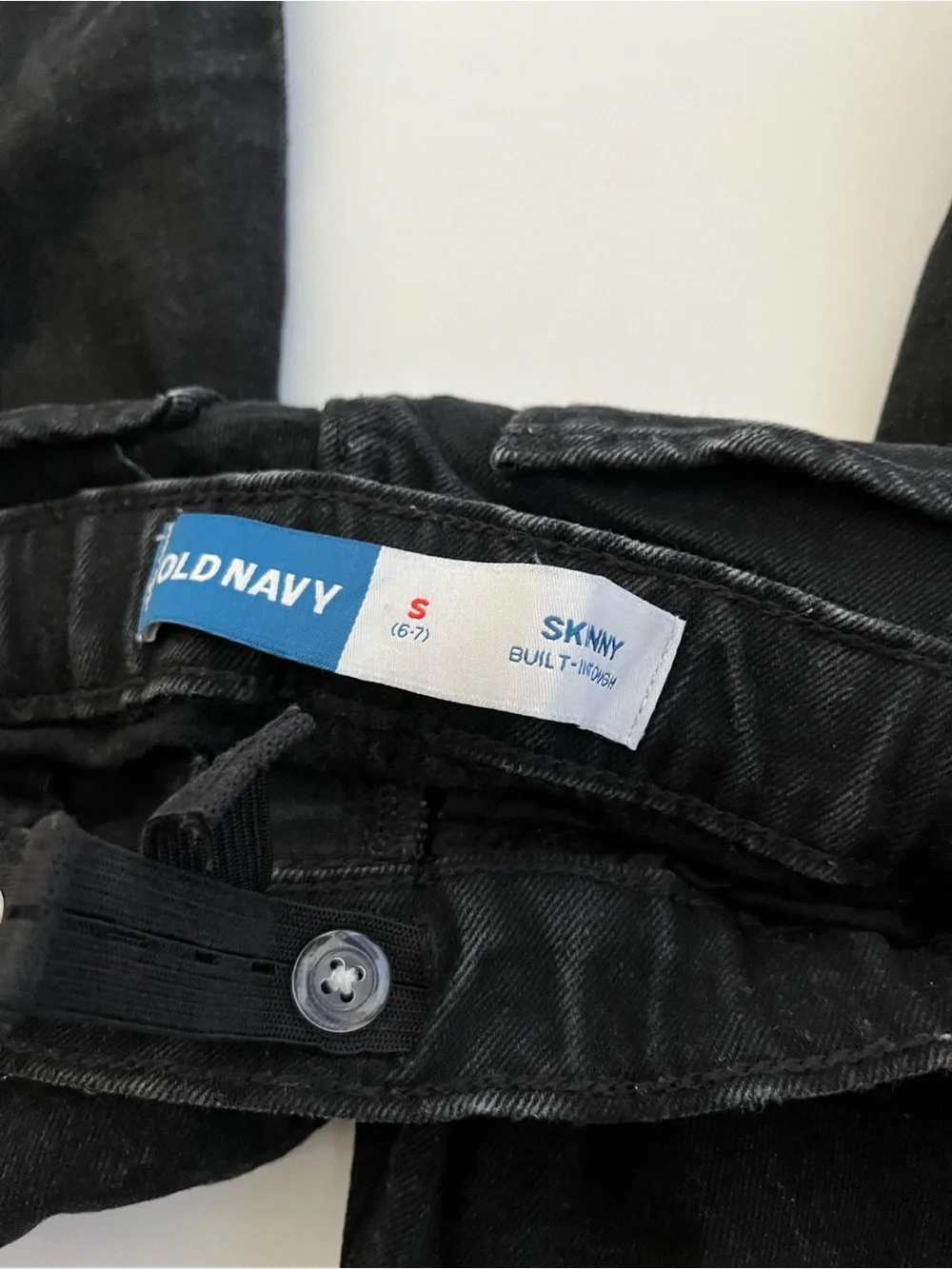 Girl’s Black Slim Stretch Jeans